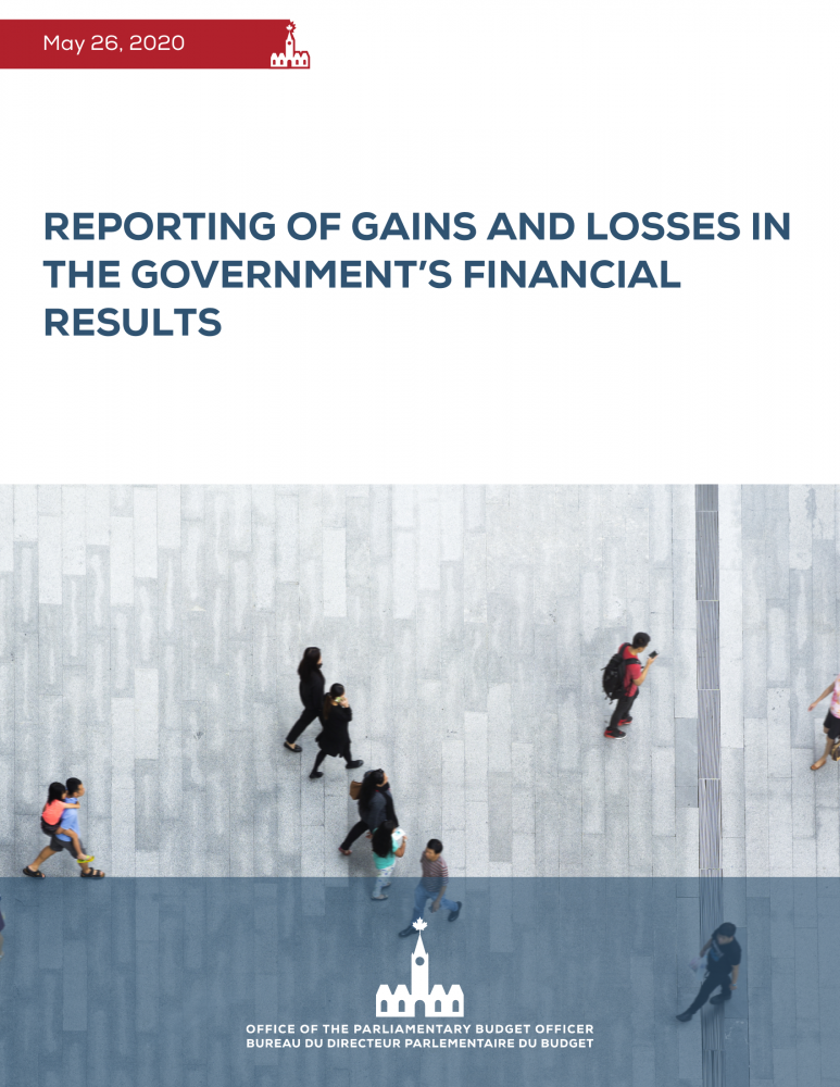 Reporting of Gains and Losses in the Government’s Financial Results