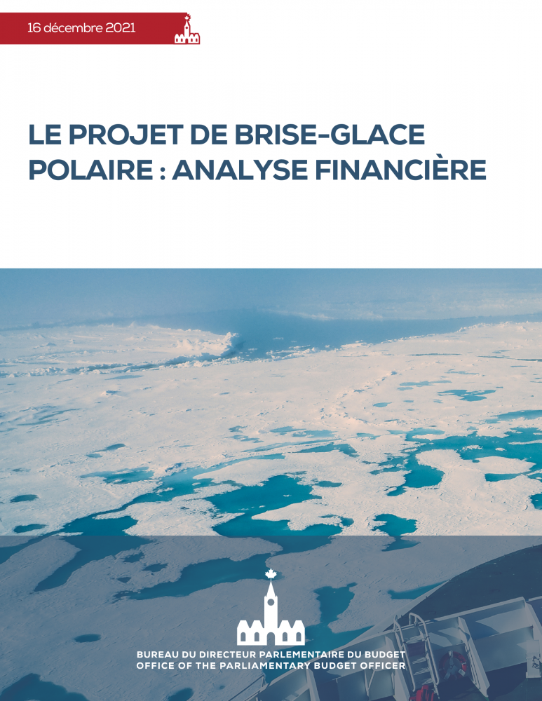 Le projet de brise-glace polaire : analyse financière