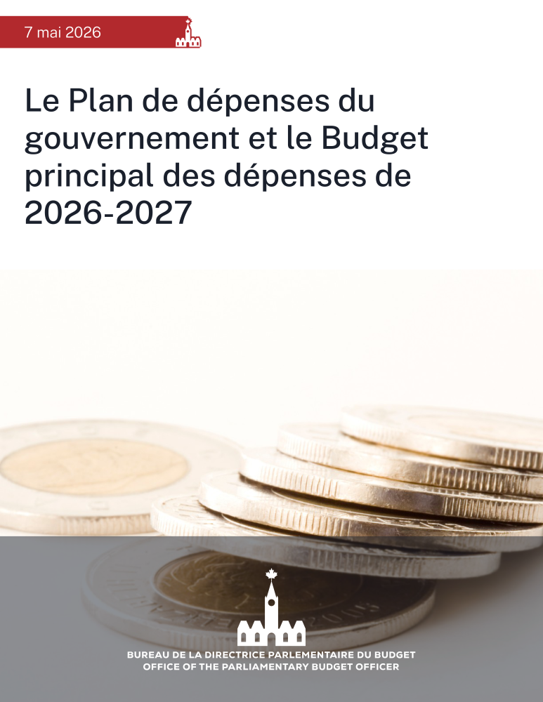 Le Plan de dépenses du gouvernement et le Budget principal des dépenses ...