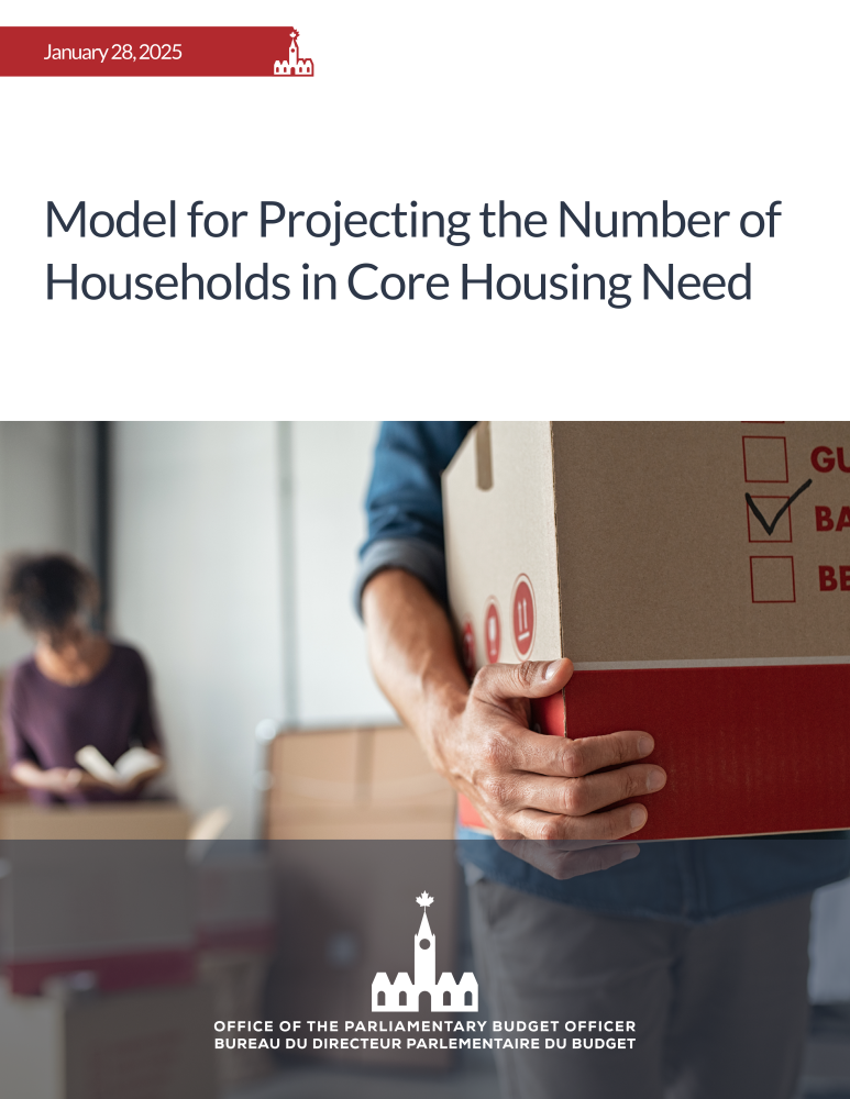 Model for Projecting the Number of Households in Core Housing Need