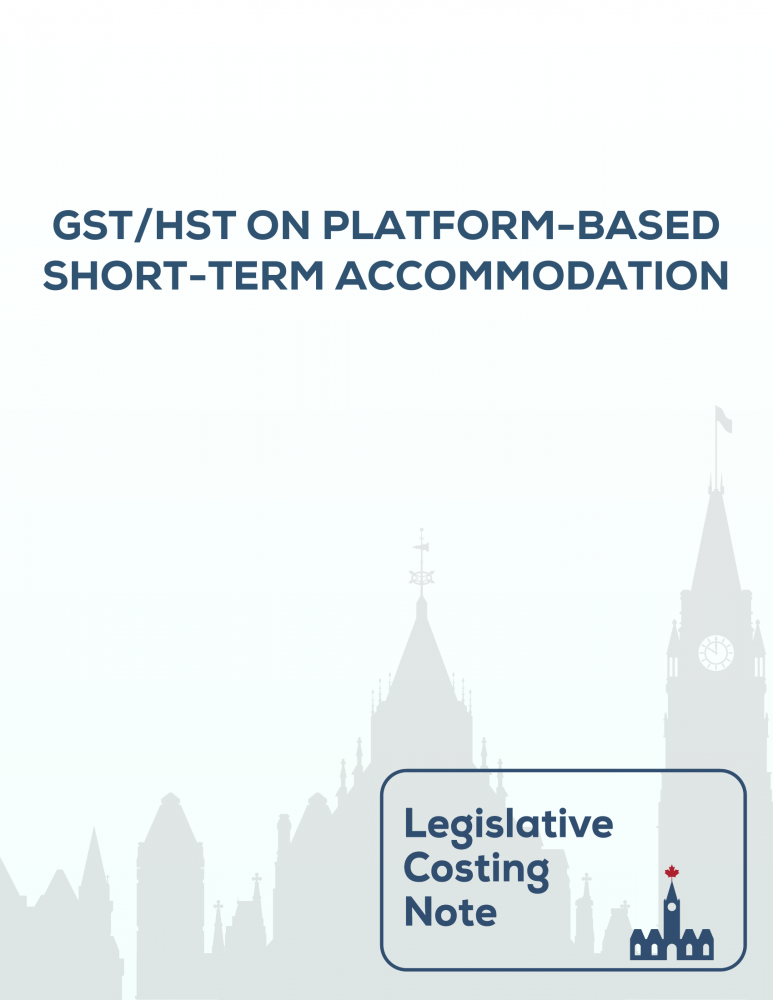 GST/HST on Platformbased ShortTerm