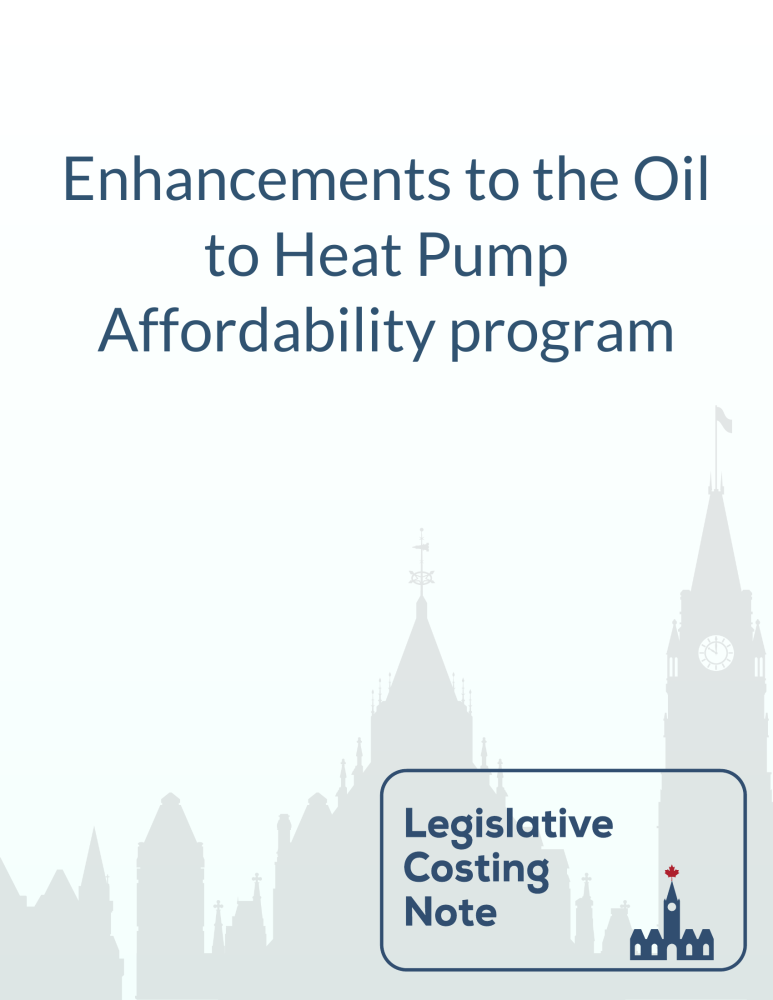 Enhancements to the Oil to Heat Pump Affordability program