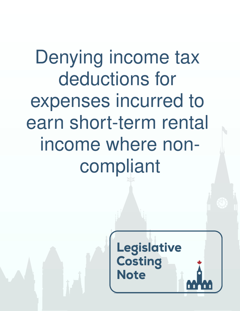 Denying income tax deductions for expenses incurred to earn short-term ...