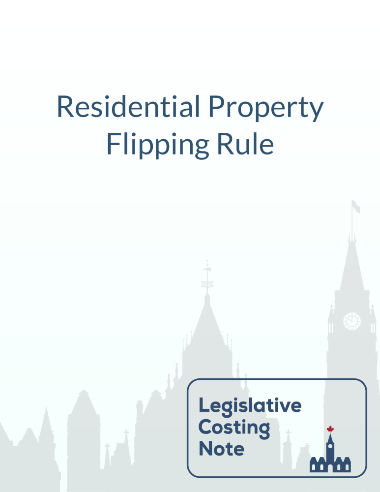 Residential Property Flipping Rule